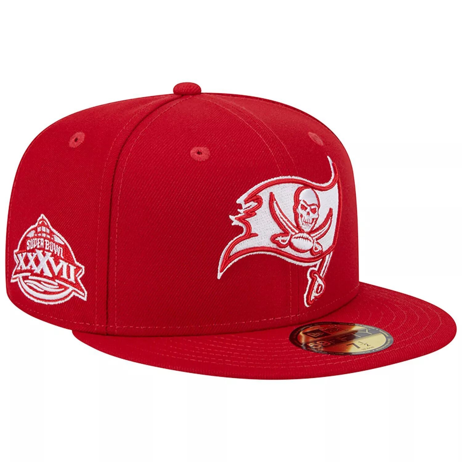 Мужская бейсболка New Era Scarlet Tampa Bay Buccaneers Super Bowl XXXVII с основной нашивкой 59FIFTY.
Мужская бейсболка New Era Scarlet Tampa Bay Buccaneers Super Bowl XXXVII с основной нашивкой 59FIFTY.