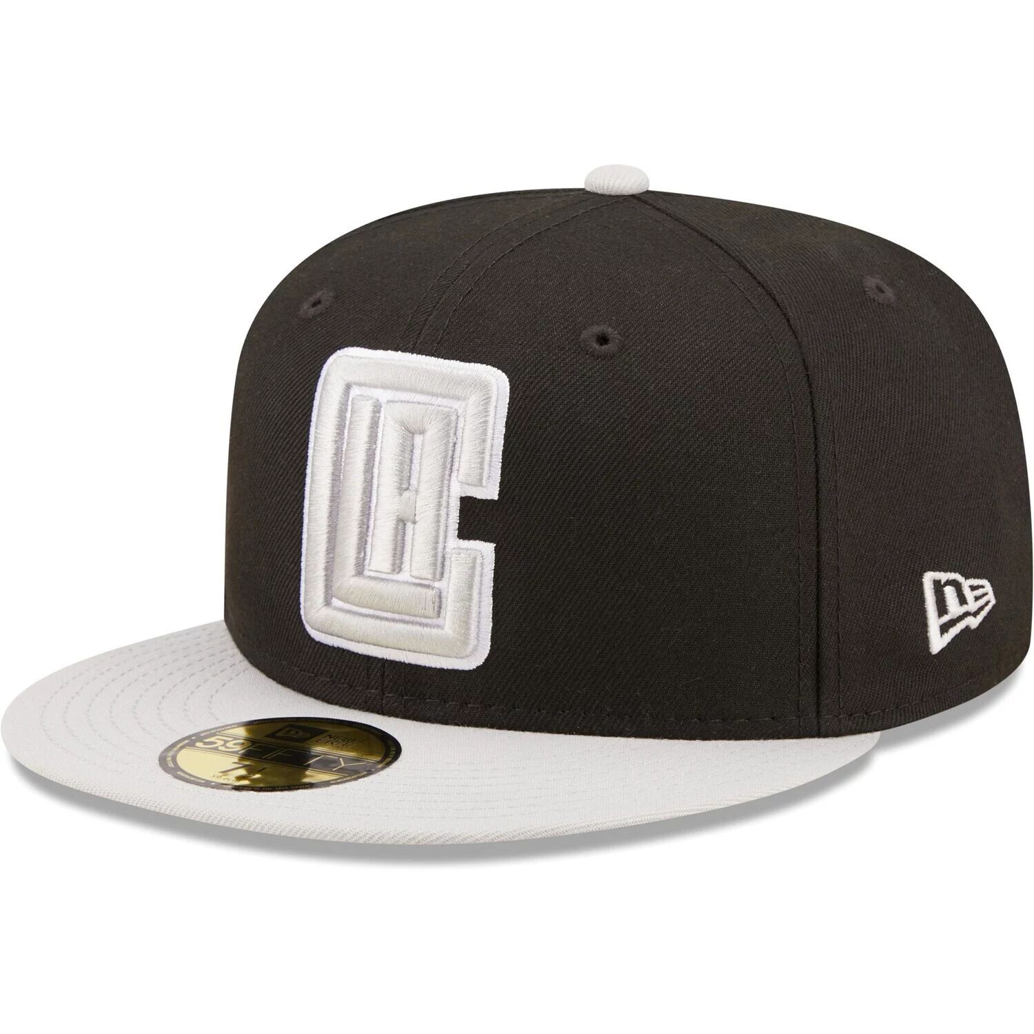 Мужская двухцветная мужская бейсболка New Era черная/серая LA Clippers 59FIFTY Облегающая шляпа
Мужская двухцветная мужская бейсболка New Era черная/серая LA Clippers 59FIFTY Облегающая шляпа