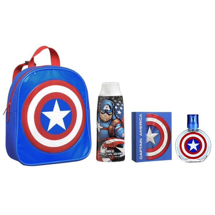 Туалетная вода унисекс Capitán América mochila EDT + Gel de ducha Disney, Set 2 productos + Neceser
Туалетная вода унисекс Capitán América mochila EDT + Gel de ducha Disney, Set 2 productos + Neceser
