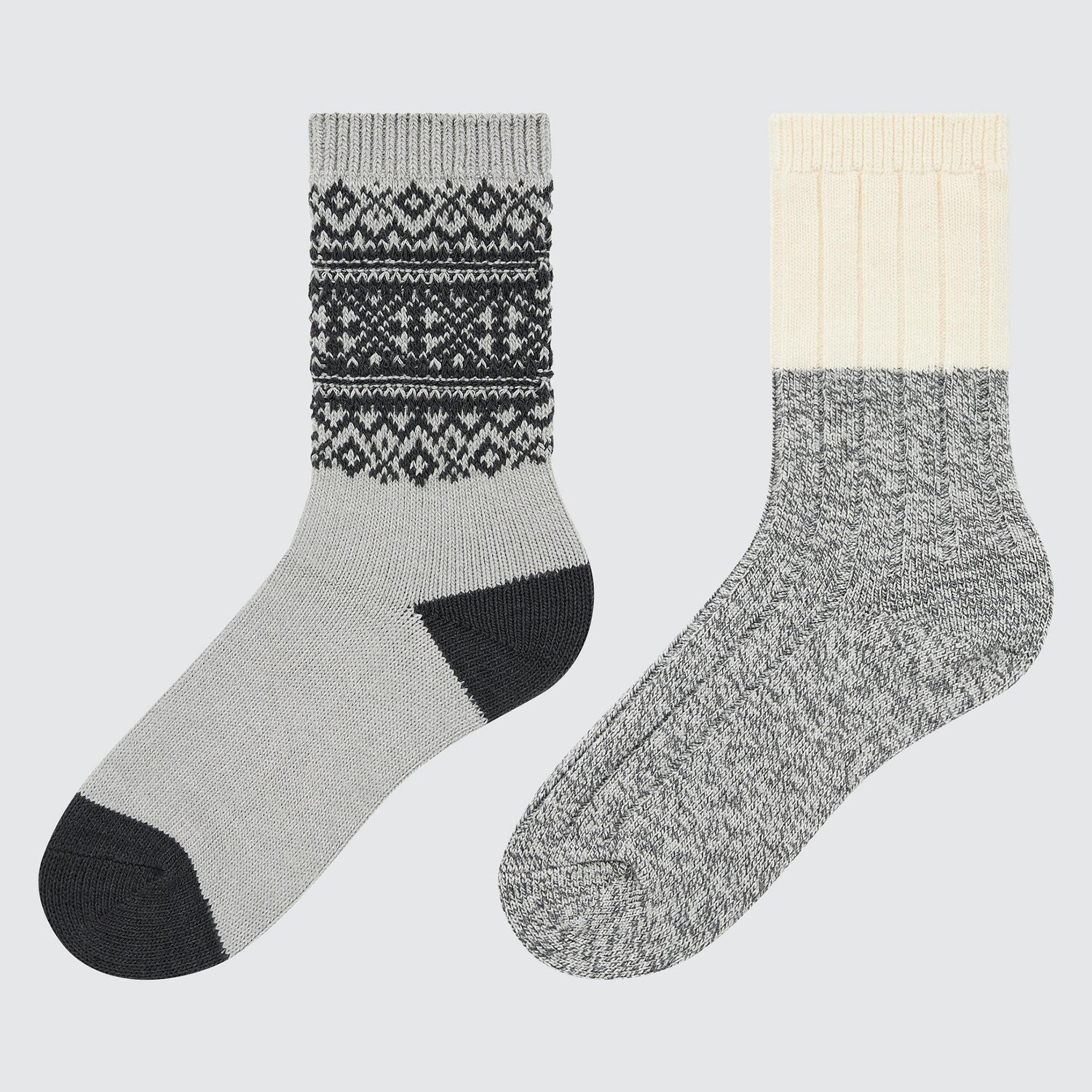 Детские носки HEATTECH с принтом Fair Isle (две пары) Uniqlo, светло-серый
Детские носки HEATTECH с принтом Fair Isle (две пары) Uniqlo, светло-серый