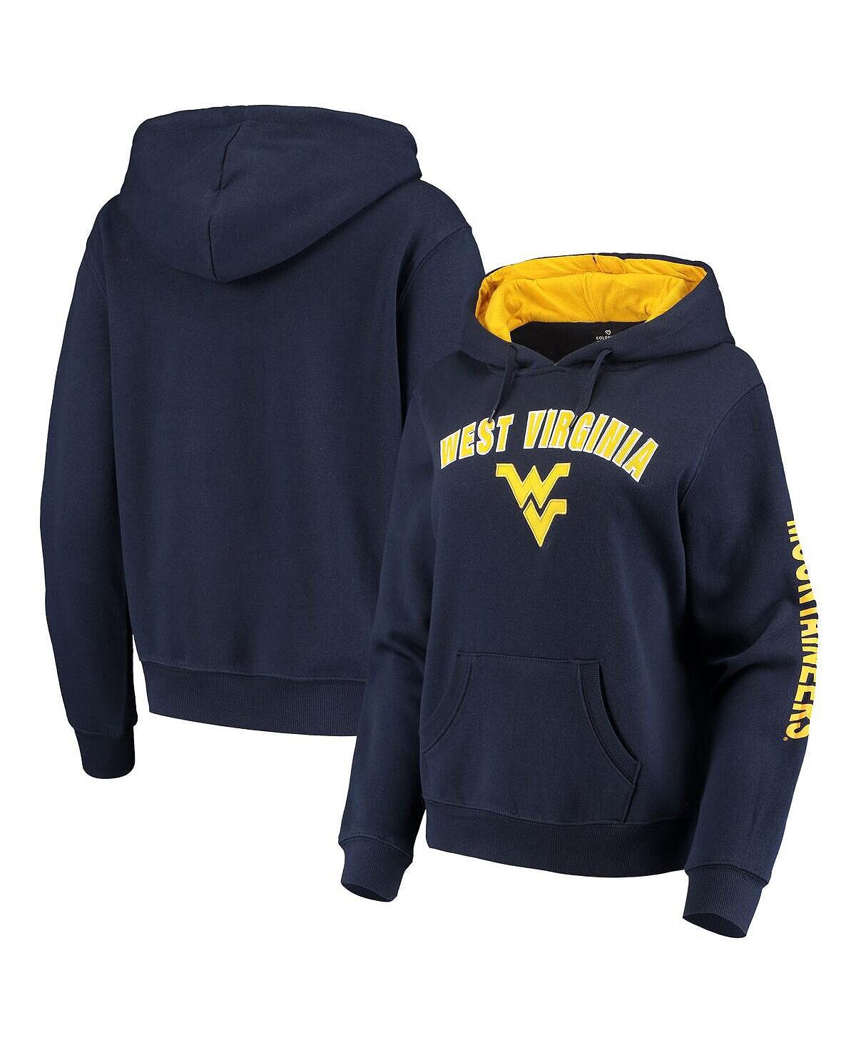 Женский пуловер с капюшоном темно-синего цвета West Virginia Mountaineers Loud and Proud Colosseum, темно-синий
Женский пуловер с капюшоном темно-синего цвета West Virginia Mountaineers Loud and Proud Colosseum, темно-синий
