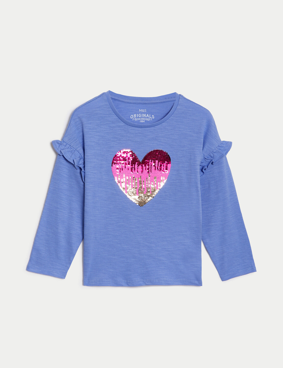 Двусторонний топ с сердечками из чистого хлопка (2–8 лет) Marks & Spencer, сирень
Двусторонний топ с сердечками из чистого хлопка (2–8 лет) Marks & Spencer, сирень
