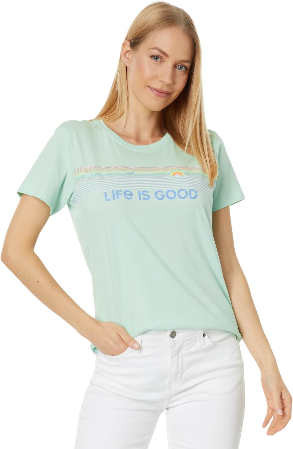 Футболка Morning Oceanview с короткими рукавами Crusher-Lite Life is Good, цвет Sage Green
Футболка Morning Oceanview с короткими рукавами Crusher-Lite Life is Good, цвет Sage Green