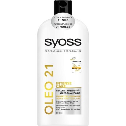 Oleo 21 Intense Care 02 Кондиционер после мытья головы, Syoss
Oleo 21 Intense Care 02 Кондиционер после мытья головы, Syoss