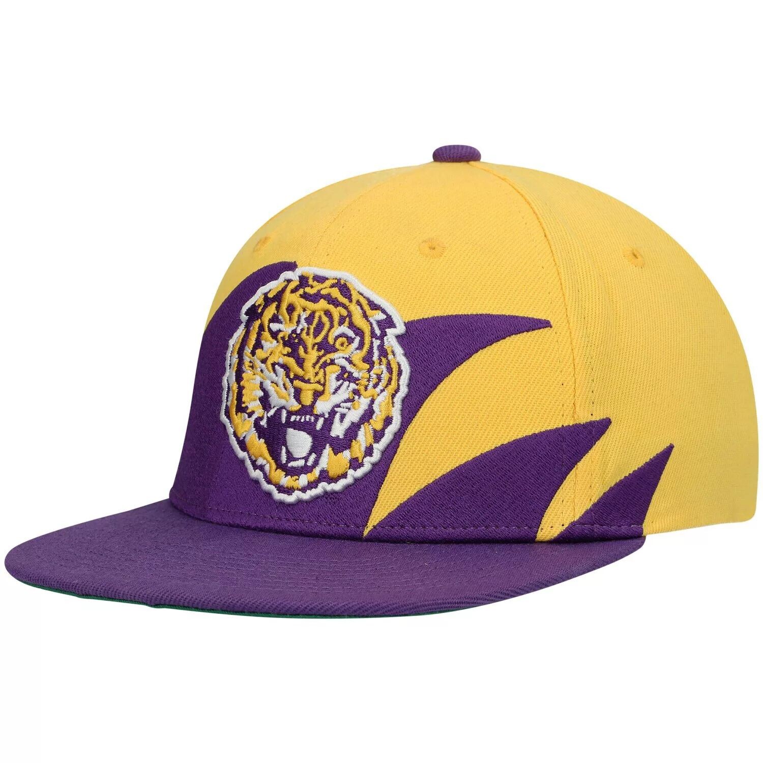 Мужская кепка Mitchell & Ness фиолетового/золотого цвета LSU Tigers Sharktooth Snapback
Мужская кепка Mitchell & Ness фиолетового/золотого цвета LSU Tigers Sharktooth Snapback