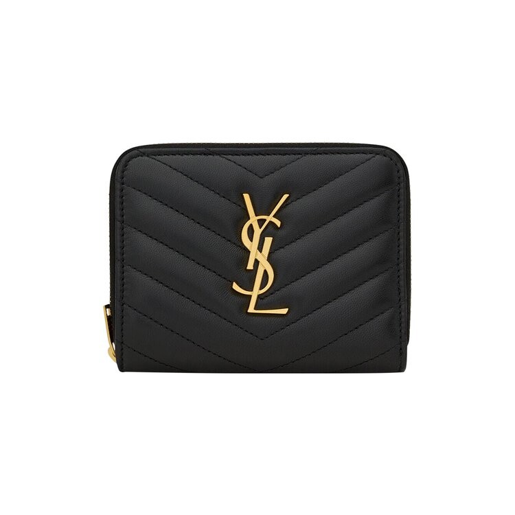 Кошелек Saint Laurent Cassandre Matelassé Compact Zip-Around Wallet, цвет Noir
Кошелек Saint Laurent Cassandre Matelassé Compact Zip-Around Wallet, цвет Noir