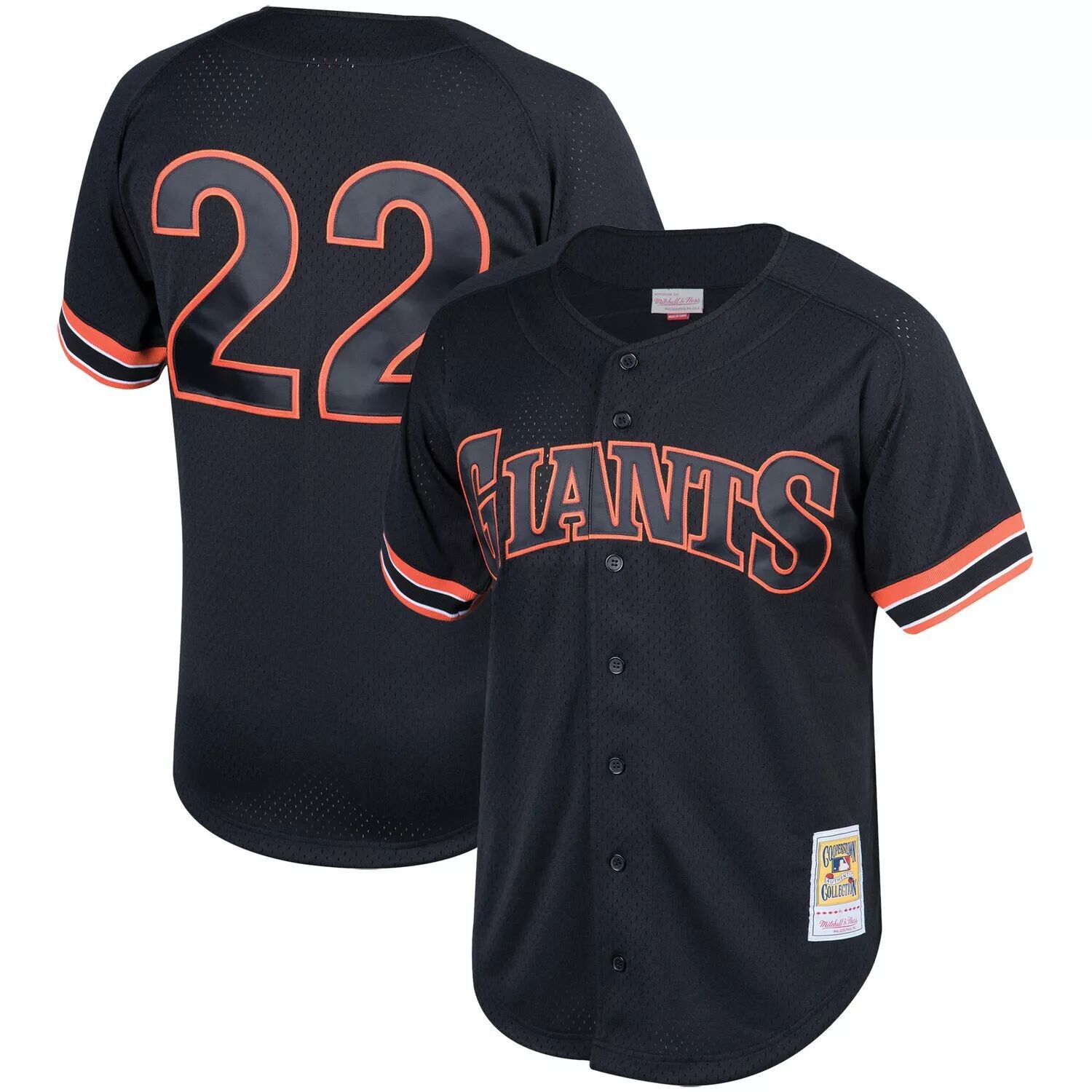 Мужская футболка Mitchell & Ness Will Clark Black San Francisco Giants Fashion Cooperstown Collection, сетчатый тренировочный трикотаж с ватиновым принтом
Мужская футболка Mitchell & Ness Will Clark Black San Francisco Giants Fashion Cooperstown Collection, сетчатый тренировочный трикотаж с ватиновым принтом