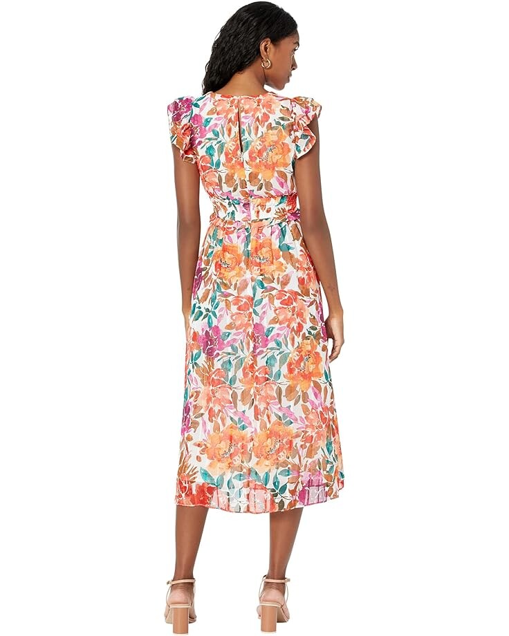 Платье Maggy London Petite Maxi with Ruffle Sleeves, цвет Soft White/Coral
Платье Maggy London Petite Maxi with Ruffle Sleeves, цвет Soft White/Coral