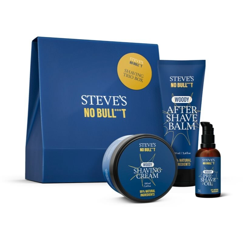 Подарочный набор Steve's No Bull***t Shaving Trio (для бритья) Inna Marka
Подарочный набор Steve's No Bull***t Shaving Trio (для бритья) Inna Marka