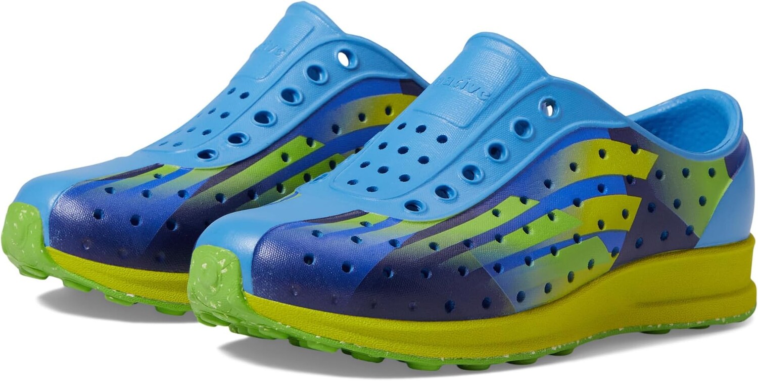 Кроссовки Robbie Sugarlite Print Native Shoes Kids, цвет Resting Blue/Pickle Green/UV Pickle Speed/Snap Speckle Rubber
Кроссовки Robbie Sugarlite Print Native Shoes Kids, цвет Resting Blue/Pickle Green/UV Pickle Speed/Snap Speckle Rubber
