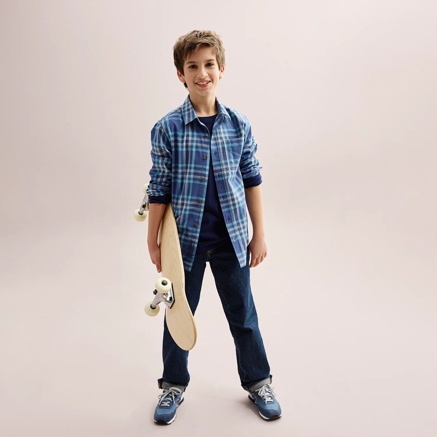 Рубашка Sonoma Goods For Life из тканого поплина для мальчиков 8–20 лет в цветах обычный и хаски Sonoma Goods For Life
Рубашка Sonoma Goods For Life из тканого поплина для мальчиков 8–20 лет в цветах обычный и хаски Sonoma Goods For Life