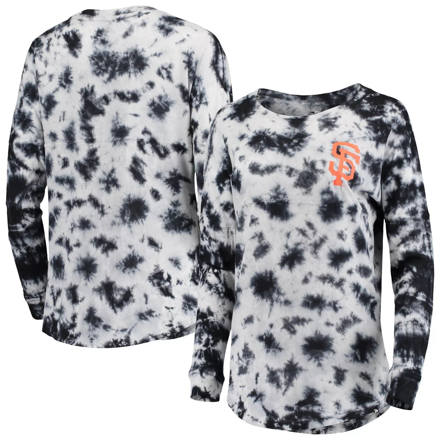 Женская черная футболка New Era San Francisco Giants с длинными рукавами и принтом тай-дай New Era, Черный
Женская черная футболка New Era San Francisco Giants с длинными рукавами и принтом тай-дай New Era, Черный