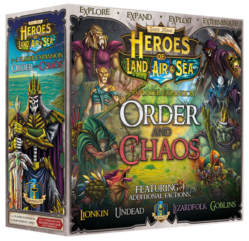 Настольная игра Gamelyn Games Heroes of Land, Air, & Sea: Order & Chaos Expansion
Настольная игра Gamelyn Games Heroes of Land, Air, & Sea: Order & Chaos Expansion
