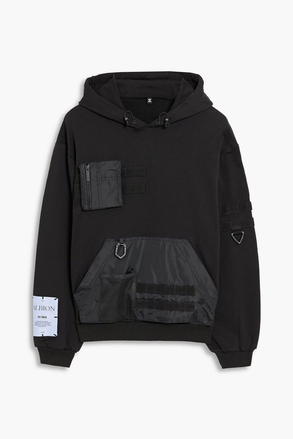 Толстовка из французской хлопковой махры со вставками из ракушек MCQ ALEXANDER MCQUEEN, черный
Толстовка из французской хлопковой махры со вставками из ракушек MCQ ALEXANDER MCQUEEN, черный