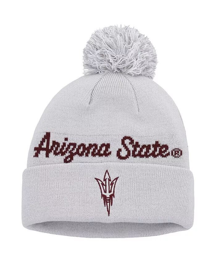 Мужская серая вязаная шапка с манжетами и помпоном Arizona State Sun Devils Adidas, серый
Мужская серая вязаная шапка с манжетами и помпоном Arizona State Sun Devils Adidas, серый