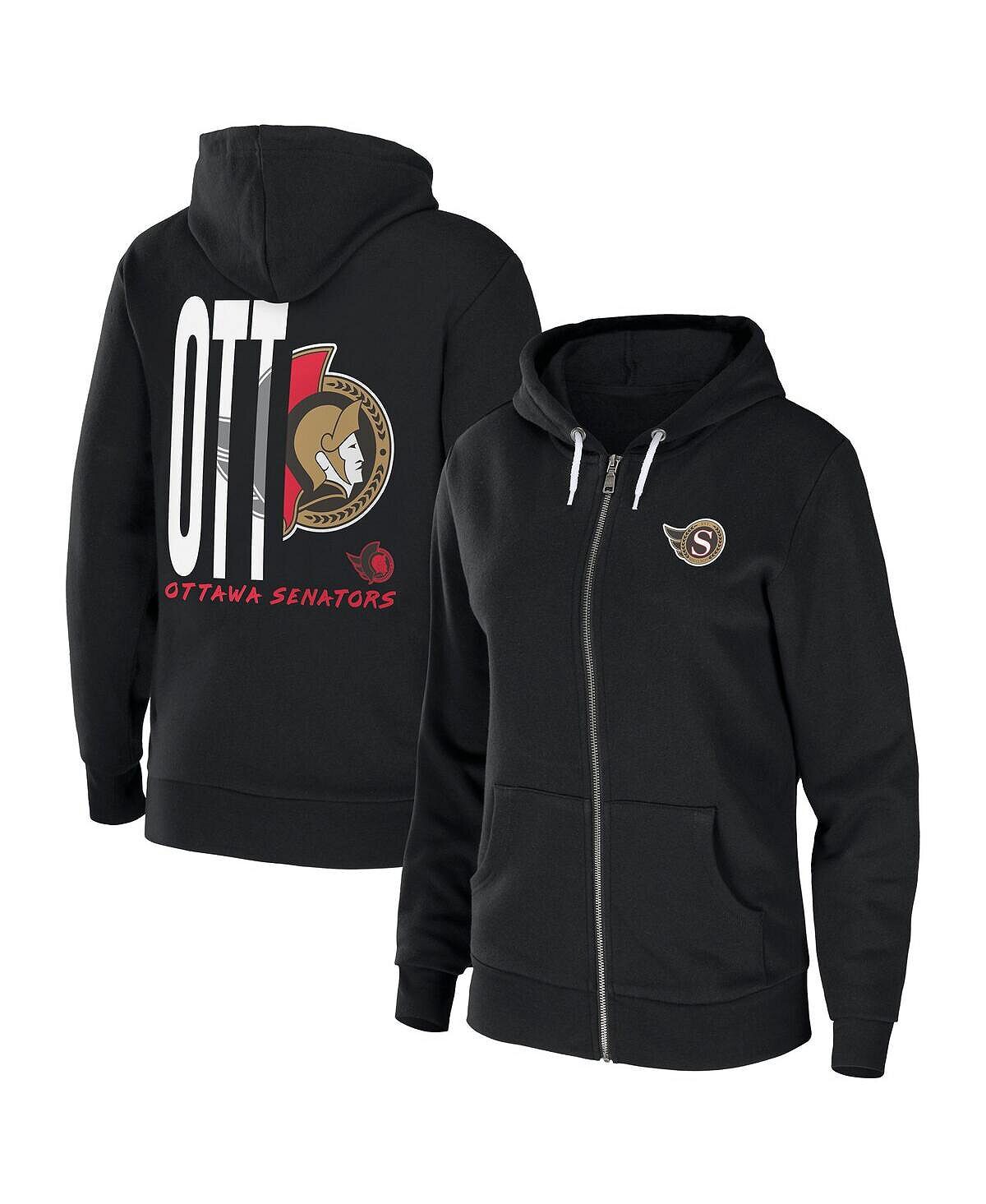 Женская черная худи с молнией во всю длину из губчатого флиса Ottawa Senators WEAR by Erin Andrews, черный
Женская черная худи с молнией во всю длину из губчатого флиса Ottawa Senators WEAR by Erin Andrews, черный
