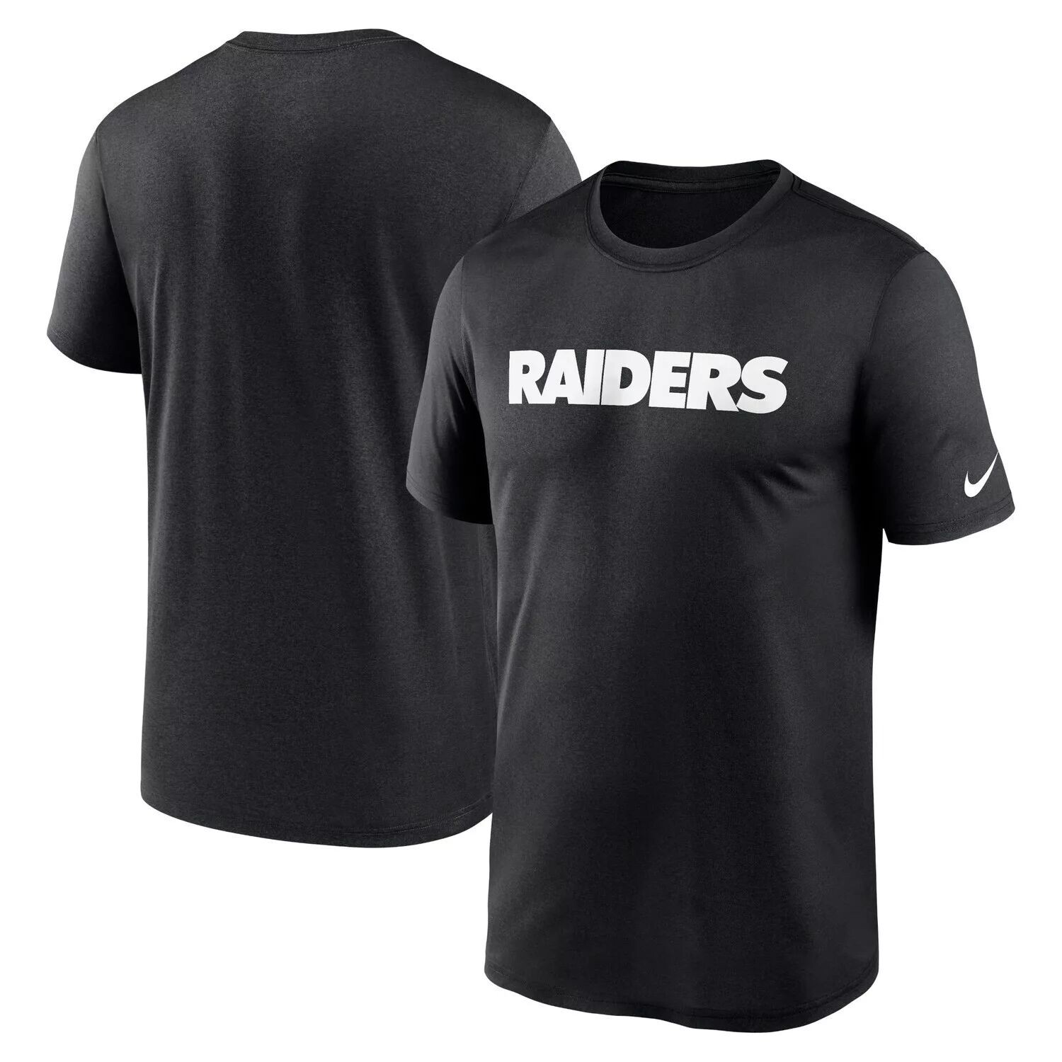 Мужская черная футболка с надписью Las Vegas Raiders Legend Performance Nike, Черный
Мужская черная футболка с надписью Las Vegas Raiders Legend Performance Nike, Черный