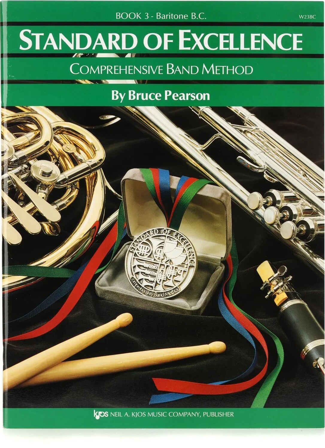 Книга методов комплексного оркестра Kjos Standard of Excellence 3 - Баритон BC
Книга методов комплексного оркестра Kjos Standard of Excellence 3 - Баритон BC