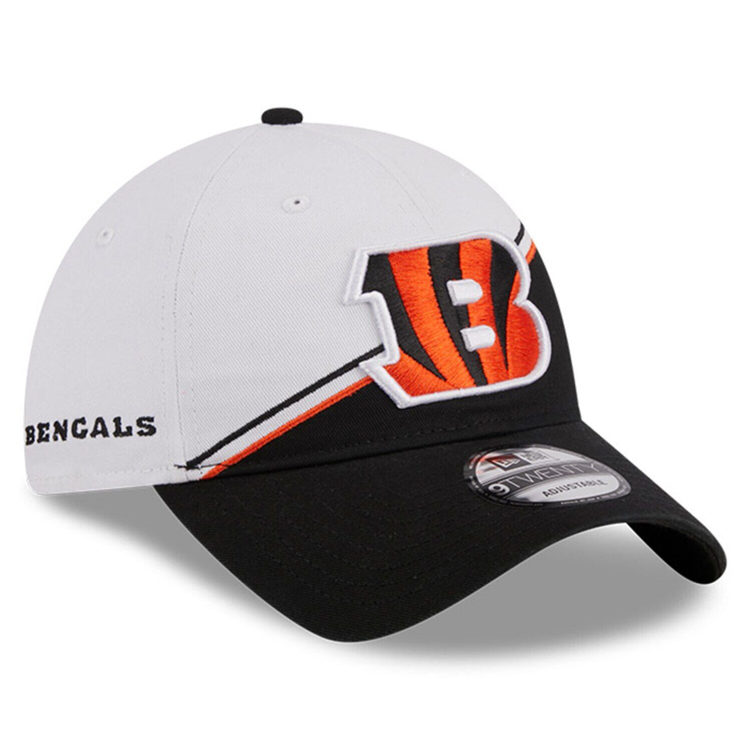 Мужская регулируемая кепка New Era белого/черного цвета Cincinnati Bengals 2023 Sideline 9TWENTY
Мужская регулируемая кепка New Era белого/черного цвета Cincinnati Bengals 2023 Sideline 9TWENTY