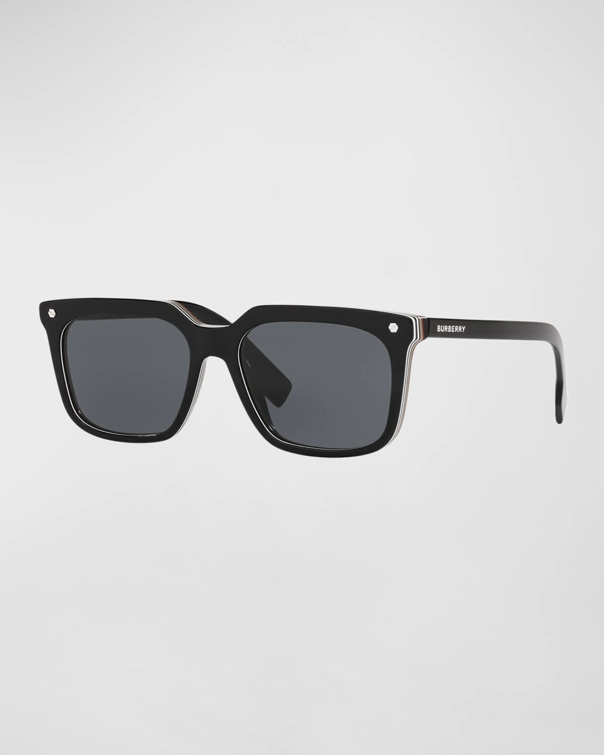 Мужские солнцезащитные очки Icon Stripe Square из ацетата Burberry, цвет Black
Мужские солнцезащитные очки Icon Stripe Square из ацетата Burberry, цвет Black
