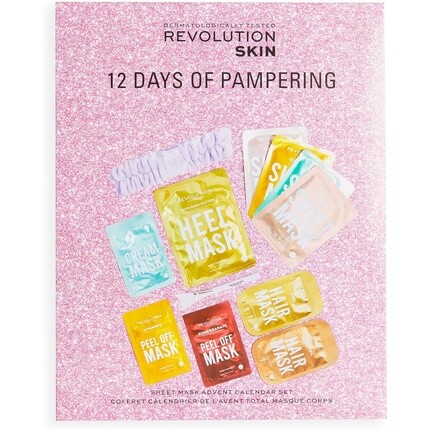 Revolution Skincare Маска для лица, тела и волос на 12 дней Адвент-календарь Праздник, полный любимых Revolution Beauty
Revolution Skincare Маска для лица, тела и волос на 12 дней Адвент-календарь Праздник, полный любимых Revolution Beauty
