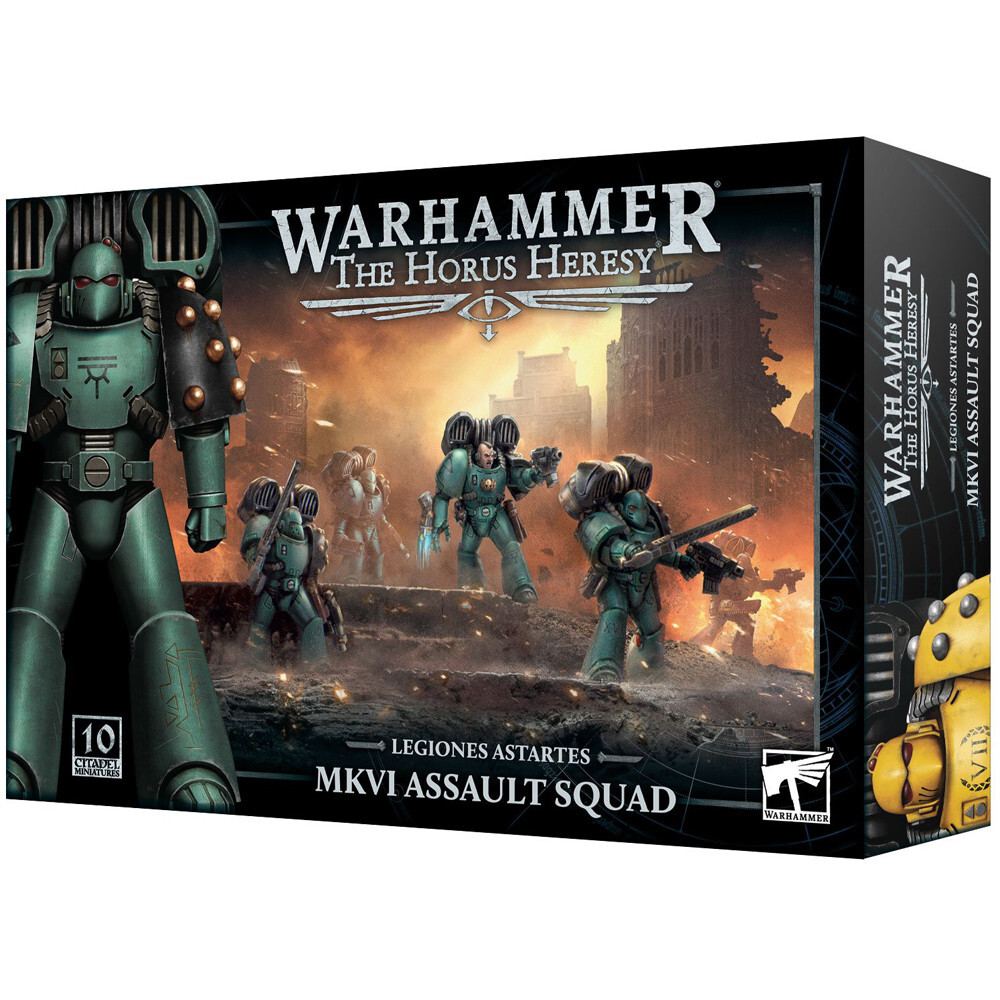 Миниатюра Games Workshop Warhammer Horus Heresy: Legiones Astartes - MKVI Assault Squad
Миниатюра Games Workshop Warhammer Horus Heresy: Legiones Astartes - MKVI Assault Squad