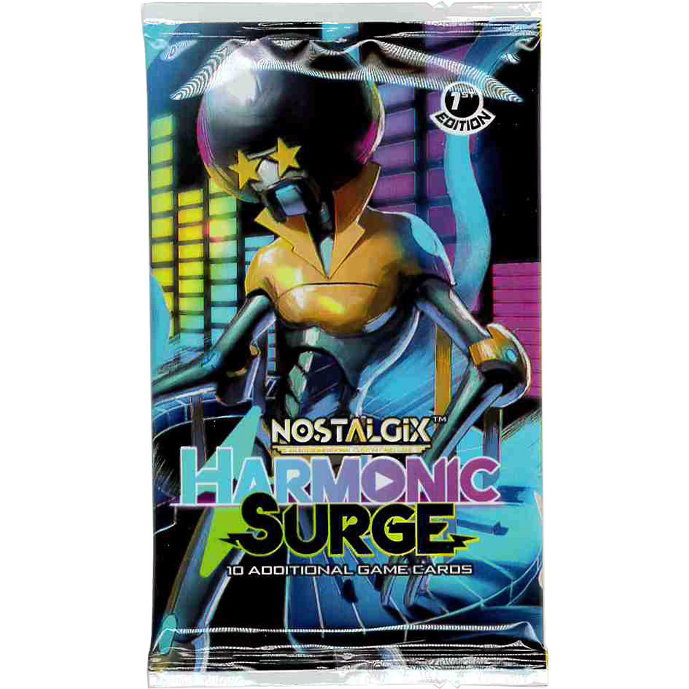 Карточная игра Nostalgix Nostalgix TCG: Harmonic Surge 1st Edition - Booster Pack
Карточная игра Nostalgix Nostalgix TCG: Harmonic Surge 1st Edition - Booster Pack