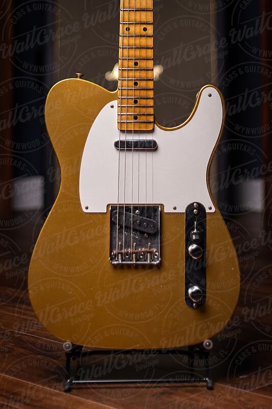 Электрогитара Fender Custom Shop '58 Telecaster Journeyman Relic - Aged HLE Gold
Электрогитара Fender Custom Shop '58 Telecaster Journeyman Relic - Aged HLE Gold