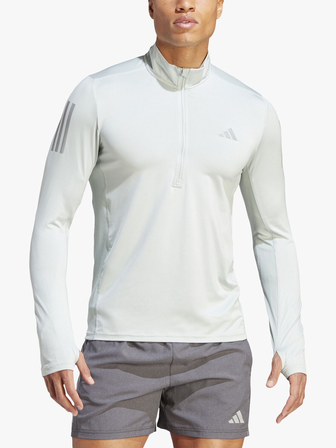 adidas Own The Run беговая футболка с длинным рукавом и молнией 1/4, цвет Wonder Silver
adidas Own The Run беговая футболка с длинным рукавом и молнией 1/4, цвет Wonder Silver