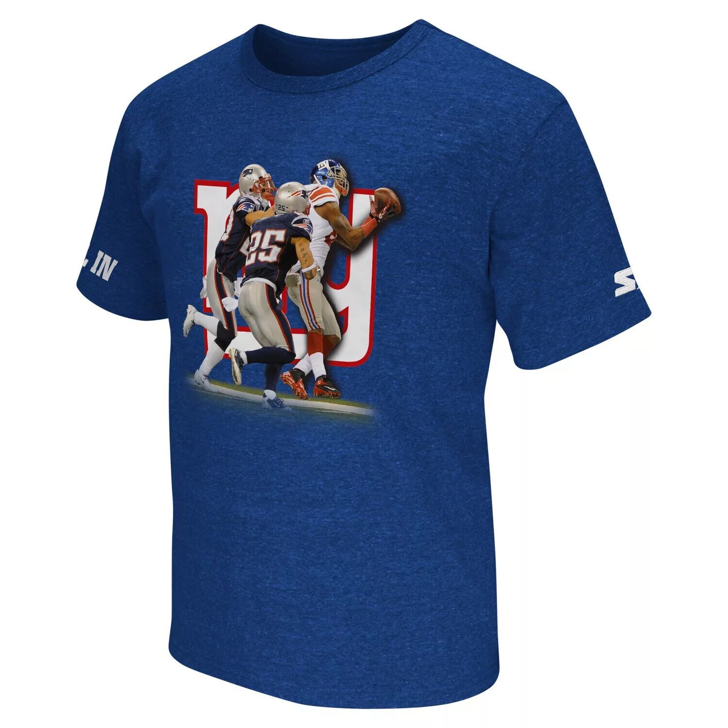 Мужская футболка стартового состава Mario Manningham Royal New York Giants Super Bowl XLVI, посвященная 10-летнему юбилею, коллекционная серия ALL IN Starter
Мужская футболка стартового состава Mario Manningham Royal New York Giants Super Bowl XLVI, посвященная 10-летнему юбилею, коллекционная серия ALL IN Starter