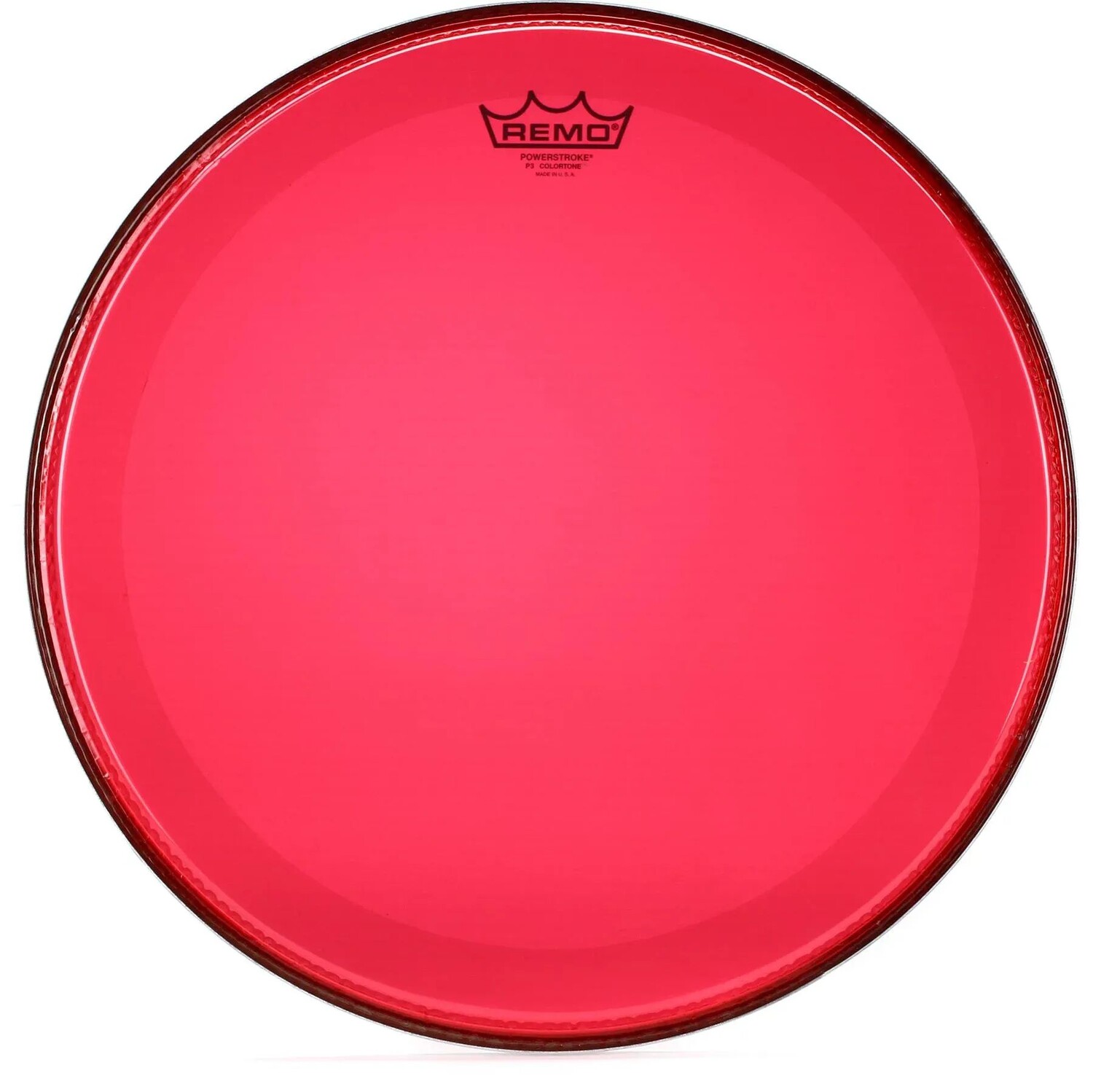Пластик для бас-барабана Remo Powerstroke P3 Colortone Red — 16 дюймов — без полос
Пластик для бас-барабана Remo Powerstroke P3 Colortone Red — 16 дюймов — без полос