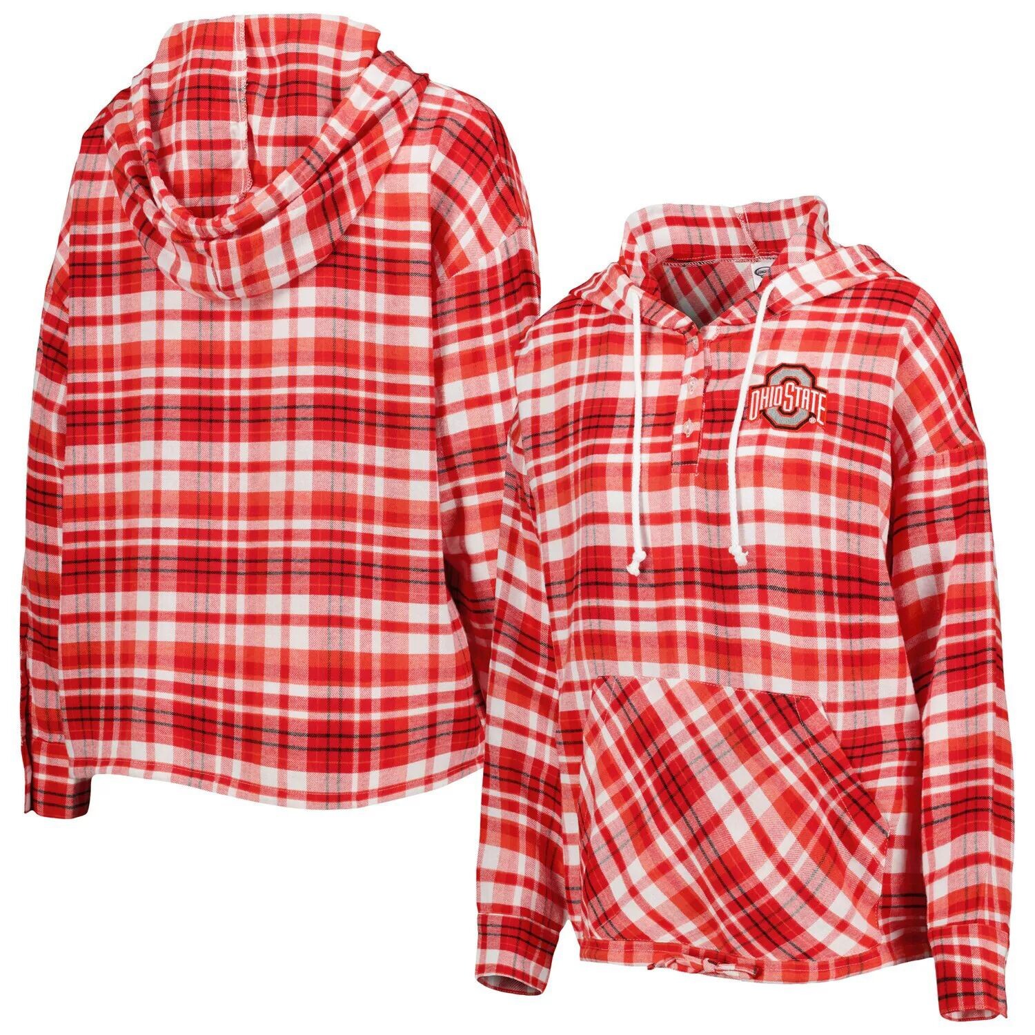 Женский клетчатый пуловер с капюшоном Concepts Sport Scarlet Ohio State Buckeyes Mainstay
Женский клетчатый пуловер с капюшоном Concepts Sport Scarlet Ohio State Buckeyes Mainstay