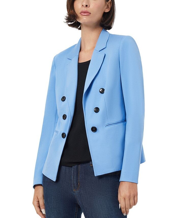 Женская компрессионная двубортная куртка из искусственной кожи Jones New York, цвет Blue Horizon
Женская компрессионная двубортная куртка из искусственной кожи Jones New York, цвет Blue Horizon