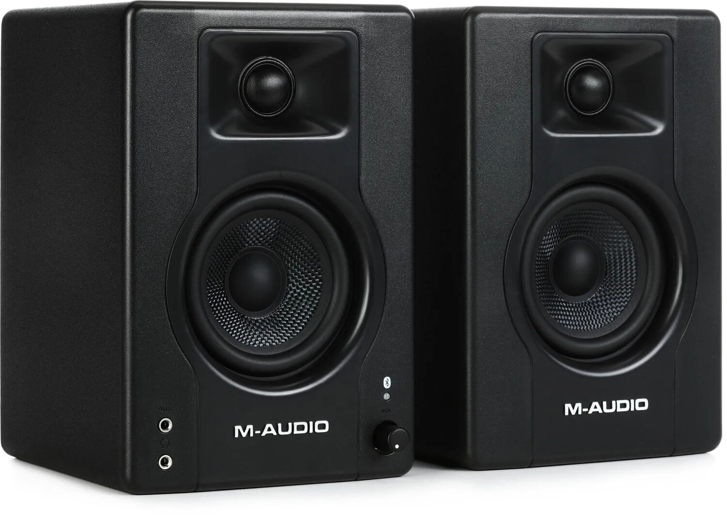 Мультимедийные мониторы M-Audio BX3 BT с диагональю 3,5 дюйма и Bluetooth (пара)
Мультимедийные мониторы M-Audio BX3 BT с диагональю 3,5 дюйма и Bluetooth (пара)