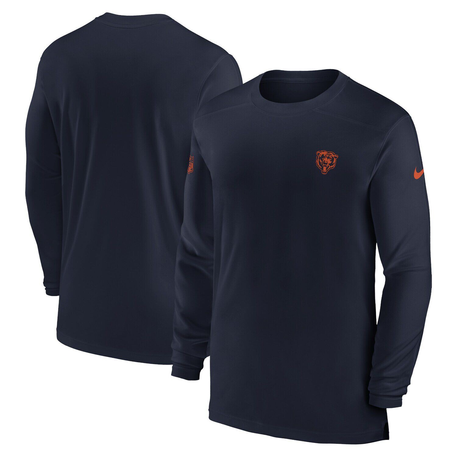 Мужская темно-синяя футболка с длинными рукавами Chicago Bears Sideline Coach Performance Nike
Мужская темно-синяя футболка с длинными рукавами Chicago Bears Sideline Coach Performance Nike