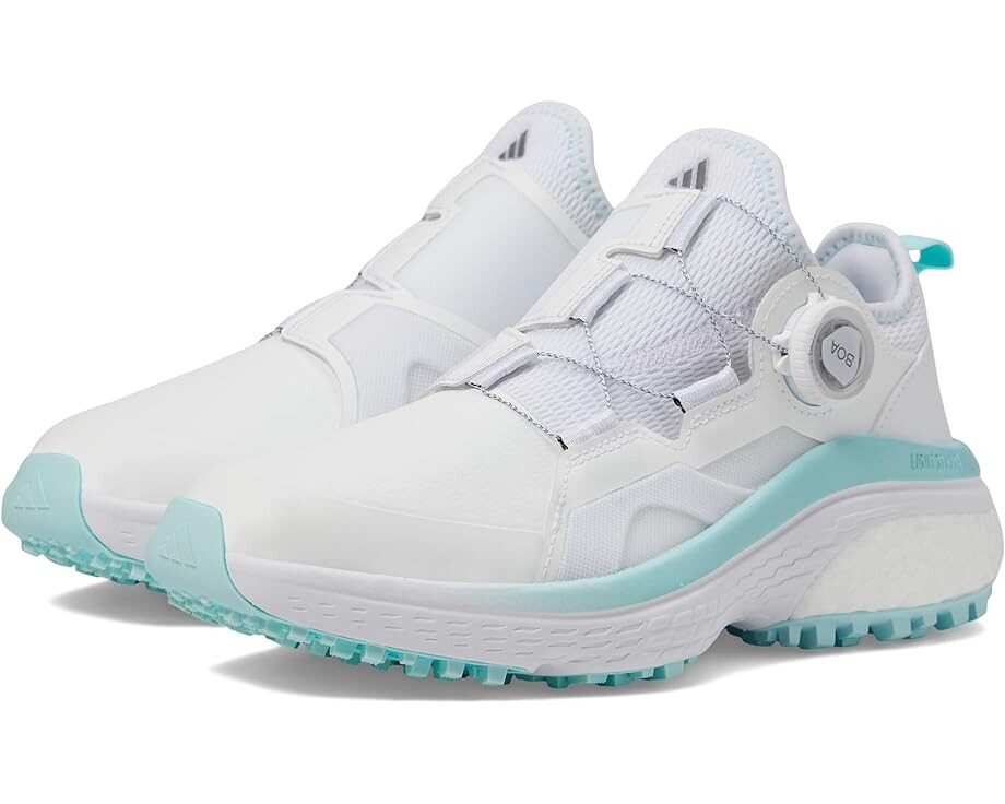 Кроссовки Adidas Solarmotion Boa Golf Shoes, цвет Footwear White/Silver Metallic/Semi Flash Aqua
Кроссовки Adidas Solarmotion Boa Golf Shoes, цвет Footwear White/Silver Metallic/Semi Flash Aqua