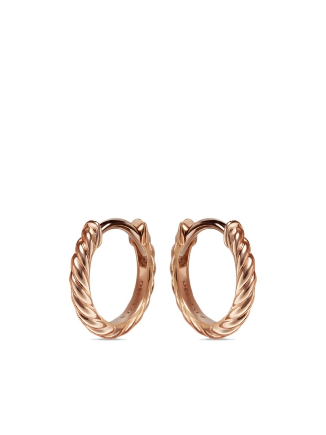 Серьги-кольца Sculpted Cable из розового золота 18 карат David Yurman, розовый
Серьги-кольца Sculpted Cable из розового золота 18 карат David Yurman, розовый