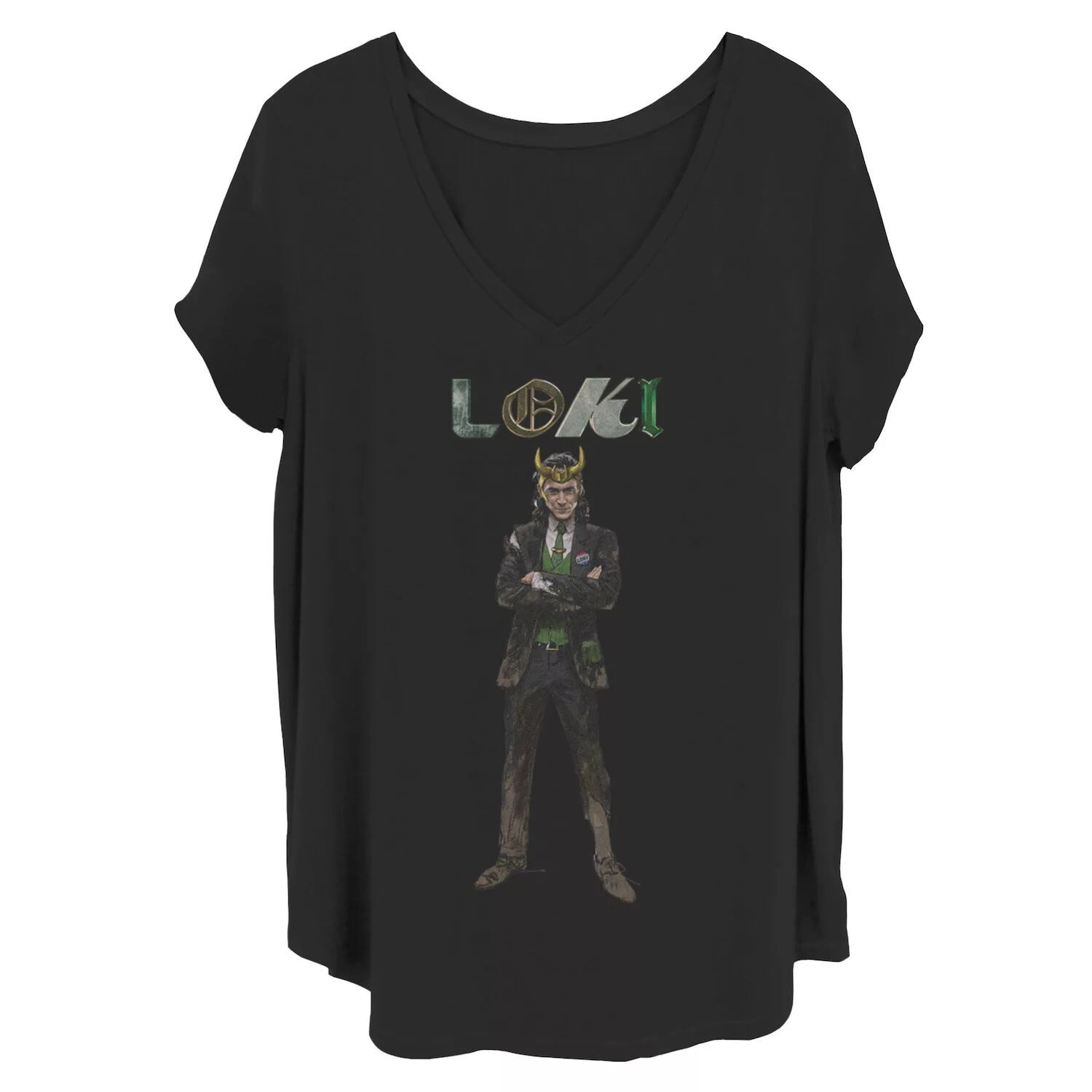 Детская футболка больших размеров с рисунком Marvel Loki Portrait Stance Licensed Character, черный
Детская футболка больших размеров с рисунком Marvel Loki Portrait Stance Licensed Character, черный