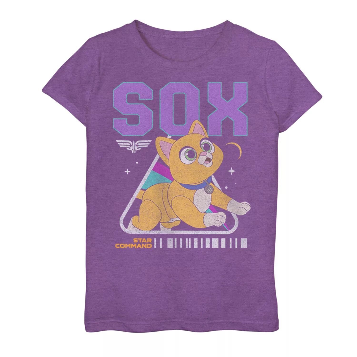 Футболка Sox со штрих-кодом Disney's Buzz Lightyear для девочек 7–16 лет Disney
Футболка Sox со штрих-кодом Disney's Buzz Lightyear для девочек 7–16 лет Disney