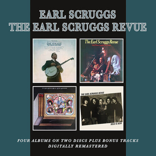CD диск Scruggs, Earl / Earl Scruggs Revue: I Saw The Light With Some Help From My Friends / Live! From Austin City Limits / Strike Anywhere / Bold & New
CD диск Scruggs, Earl / Earl Scruggs Revue: I Saw The Light With Some Help From My Friends / Live! From Austin City Limits / Strike Anywhere / Bold & New