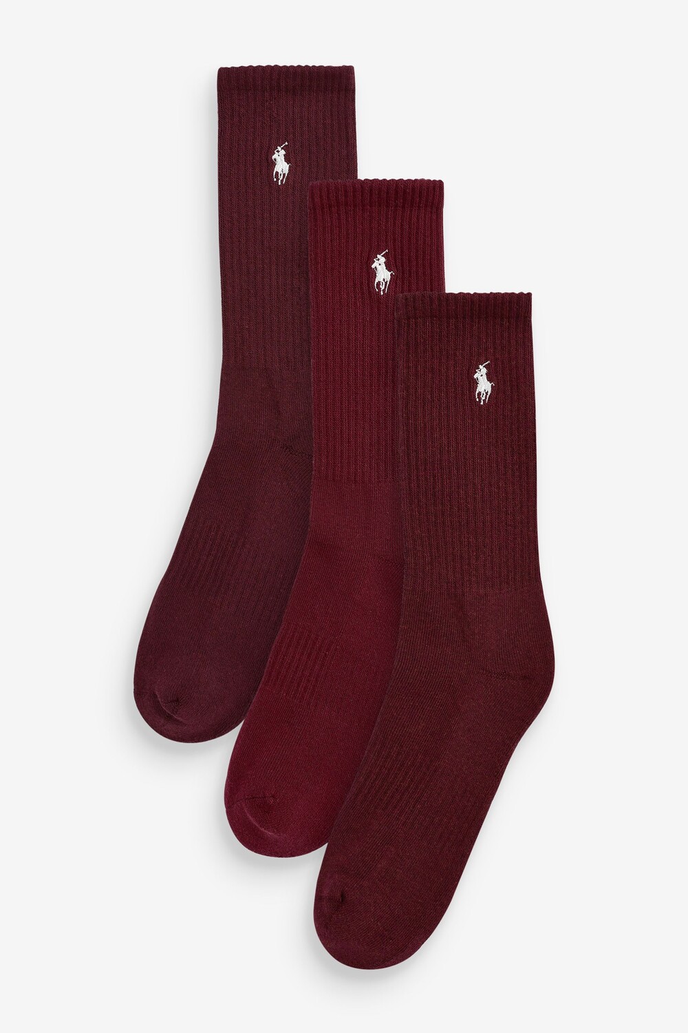 Комплект из 3 красных носков с круглым вырезом и носками Polo Ralph Lauren, красный
Комплект из 3 красных носков с круглым вырезом и носками Polo Ralph Lauren, красный