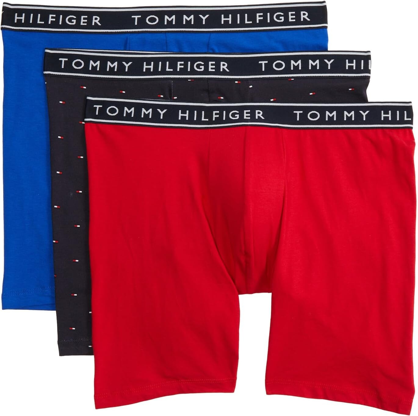 Боксеры Tommy Hilfiger Cotton Stretch 3-Pack Boxer Brief, цвет Royalty /Desert Sky Microflag Print/Primary Blue
Боксеры Tommy Hilfiger Cotton Stretch 3-Pack Boxer Brief, цвет Royalty /Desert Sky Microflag Print/Primary Blue