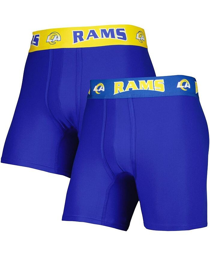 Мужской комплект из 2 трусов-боксеров Royal, Gold Los Angeles Rams Concepts Sport, синий
Мужской комплект из 2 трусов-боксеров Royal, Gold Los Angeles Rams Concepts Sport, синий