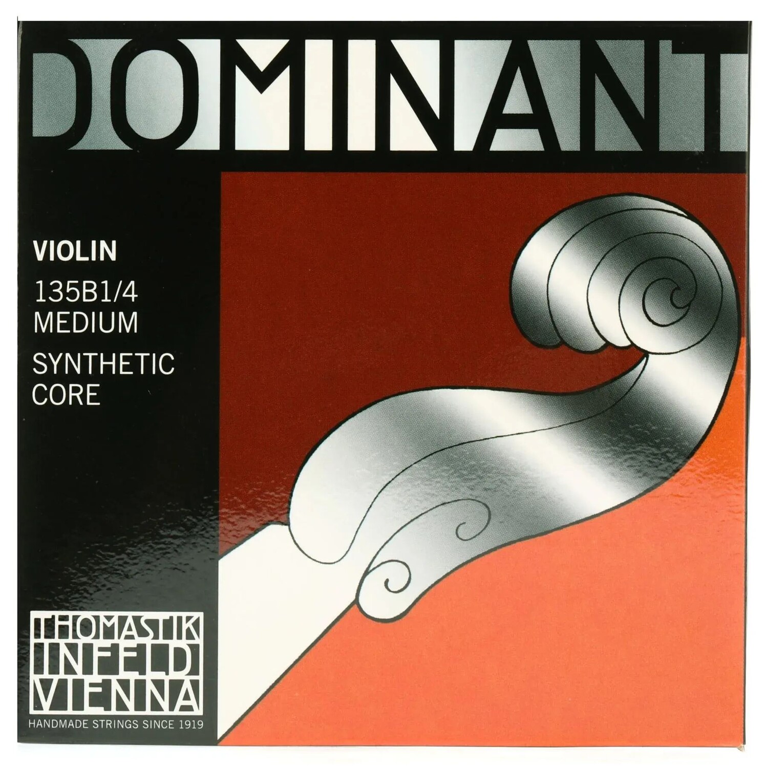 Thomastik-Infeld 135B Dominant Набор струн для скрипки - размер 1/4 со стальным шаровым наконечником E
Thomastik-Infeld 135B Dominant Набор струн для скрипки - размер 1/4 со стальным шаровым наконечником E
