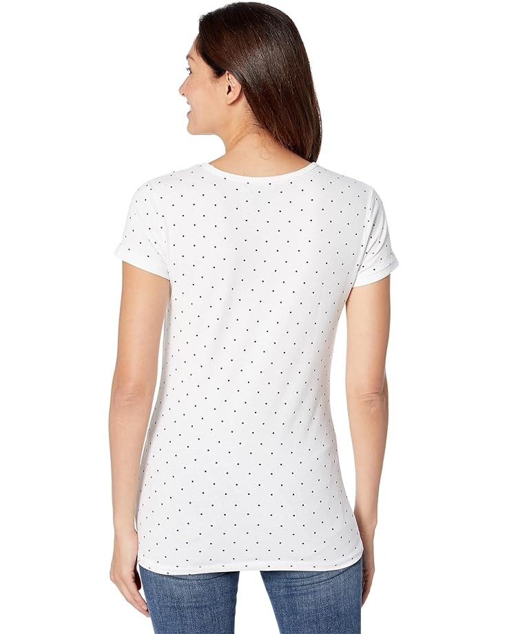 Рубашка U.S. POLO ASSN. Small Pony Stretch Dot V-Neck Tee Shirt, цвет Optic White
Рубашка U.S. POLO ASSN. Small Pony Stretch Dot V-Neck Tee Shirt, цвет Optic White