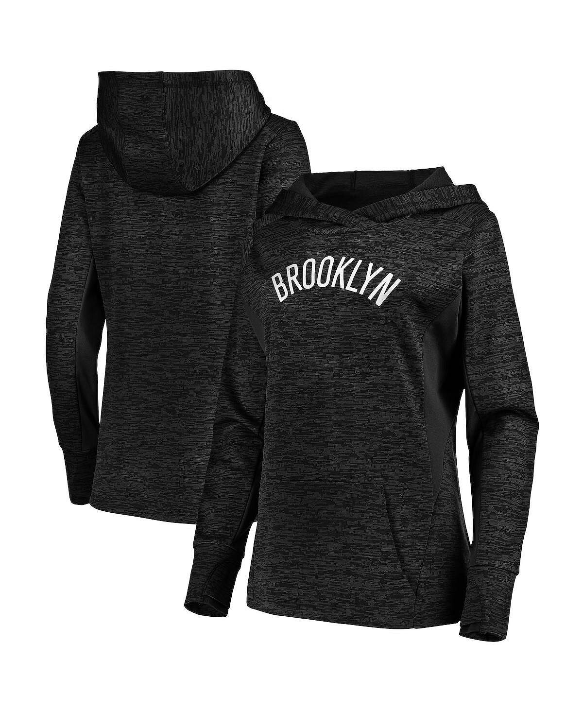 Женский черный пуловер с капюшоном Brooklyn Nets Showtime Done Better Fanatics, черный
Женский черный пуловер с капюшоном Brooklyn Nets Showtime Done Better Fanatics, черный