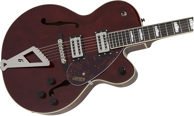 Электрогитара Gretsch G2420 Streamliner Hollow Body with Laurel Fretboard, Chromatic II 2019 - Present - Walnut Stain
Электрогитара Gretsch G2420 Streamliner Hollow Body with Laurel Fretboard, Chromatic II 2019 - Present - Walnut Stain