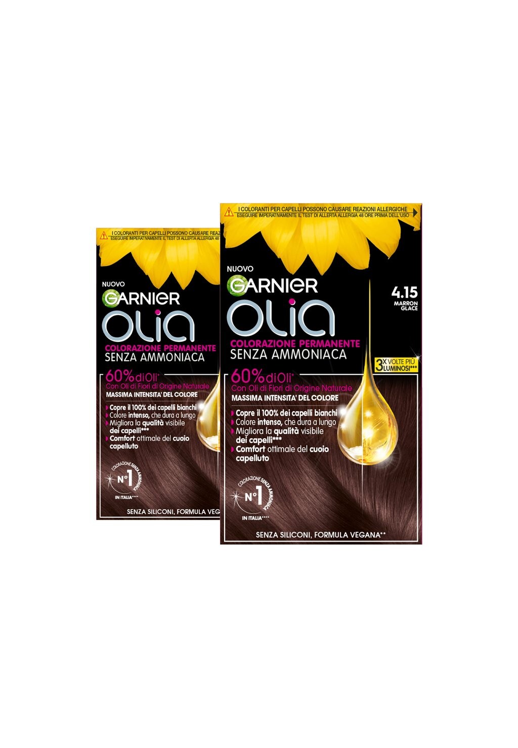 Краска для волос GARNIER TINTA CAPELLI OLIA COLORAZIONE PERMANENTE SENZA AMMONIACA COPRE IL 100% DEI CAPELLI BIANCHI CON OLI DI FIORI DI ORIGINE NATURALE, 2 PACK Garnier, коричневый
Краска для волос GARNIER TINTA CAPELLI OLIA COLORAZIONE PERMANENTE SENZA AMMONIACA COPRE IL 100% DEI CAPELLI BIANCHI CON OLI DI FIORI DI ORIGINE NATURALE, 2 PACK Garnier, коричневый