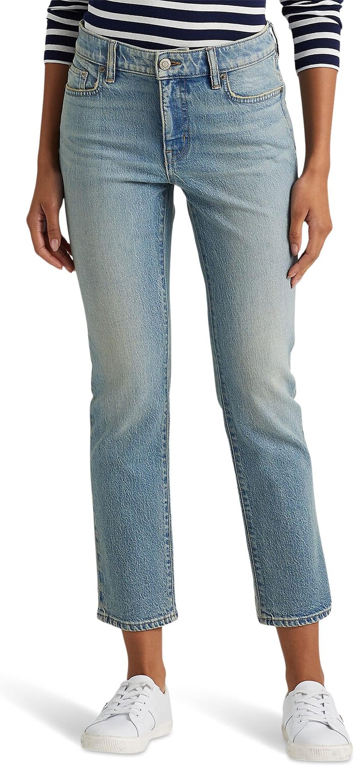 Джинсы Mid-Rise Straight Ankle Jeans in Salt Creek Wash LAUREN Ralph Lauren, цвет Salt Creek Wash
Джинсы Mid-Rise Straight Ankle Jeans in Salt Creek Wash LAUREN Ralph Lauren, цвет Salt Creek Wash