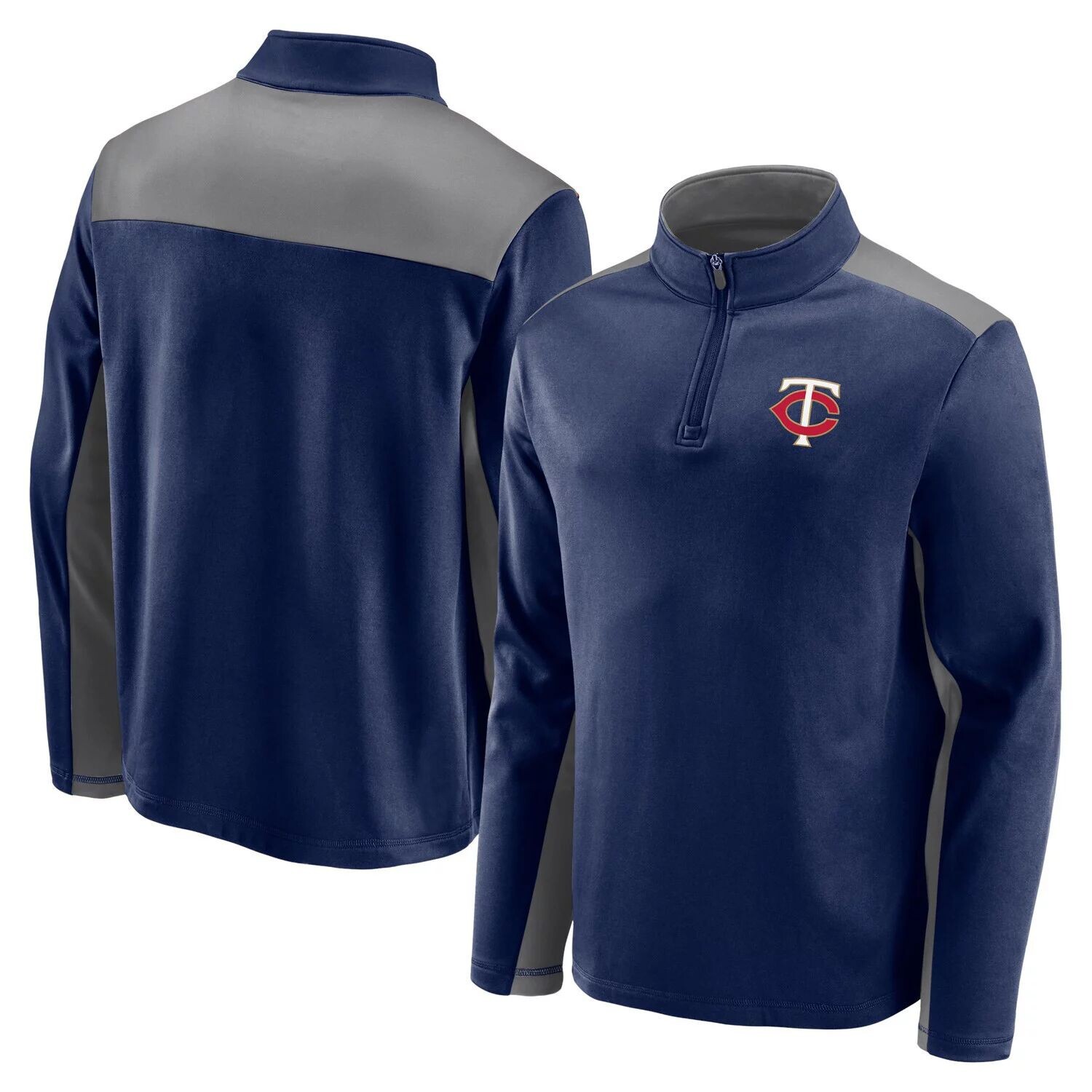 Мужская темно-синяя куртка с логотипом Minnesota Twins Team Primary с молнией четверти Fanatics, Синий
Мужская темно-синяя куртка с логотипом Minnesota Twins Team Primary с молнией четверти Fanatics, Синий
